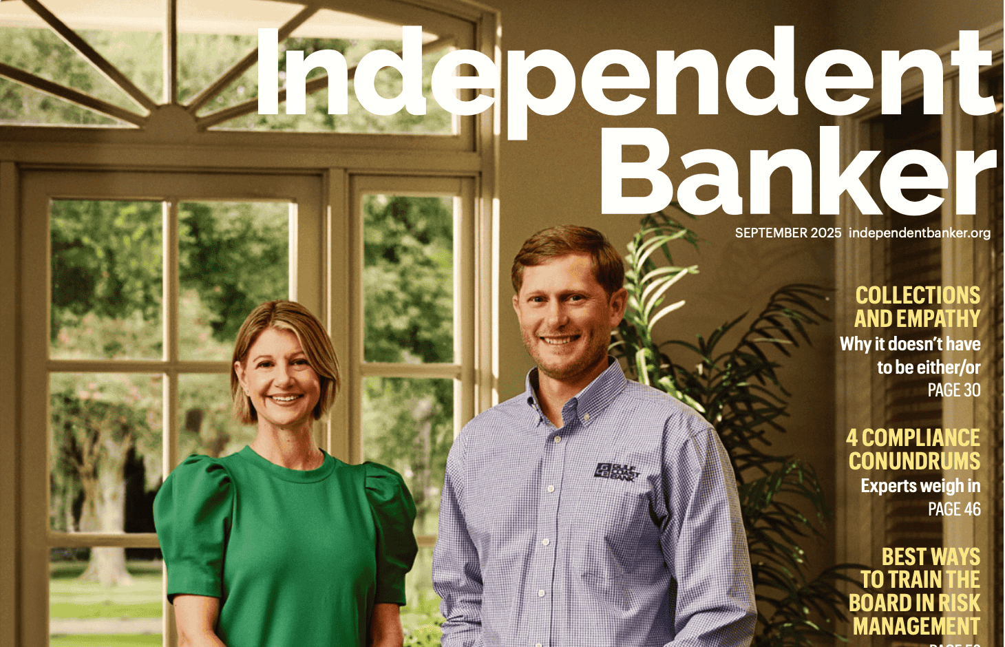 Independent Banker September Issue Cover