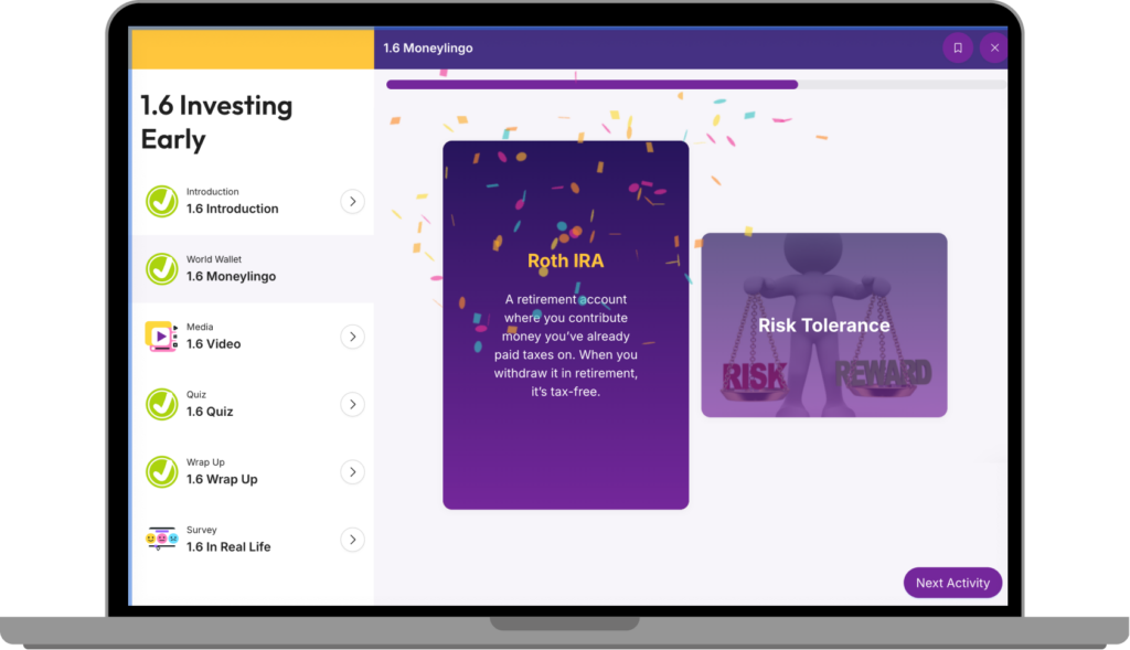 Quiz Screen roth ira
