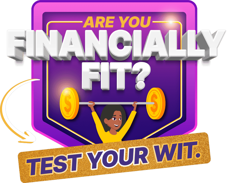 financial finess title graphic test your wit