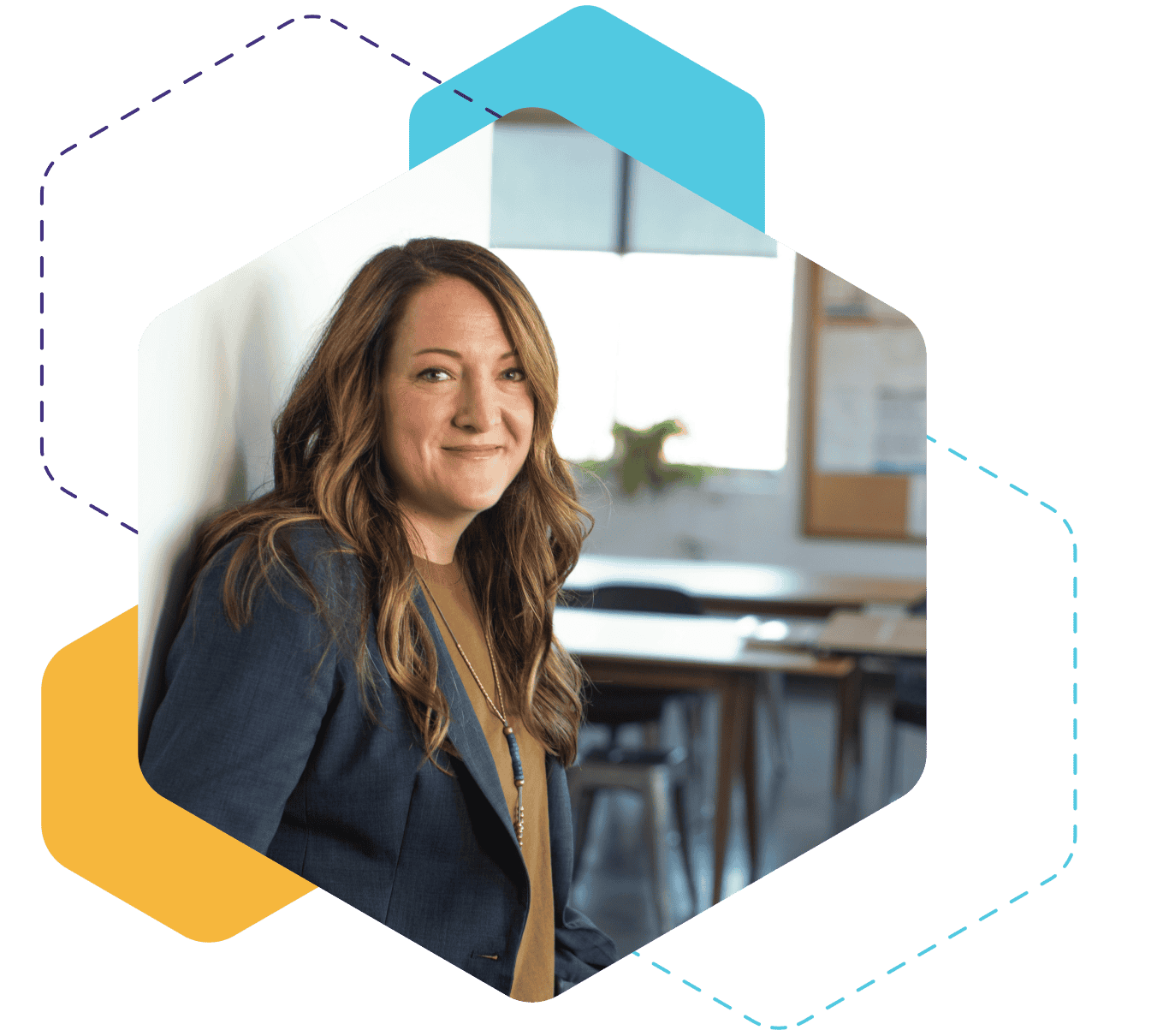 teacher in classroom learning financial education@2x